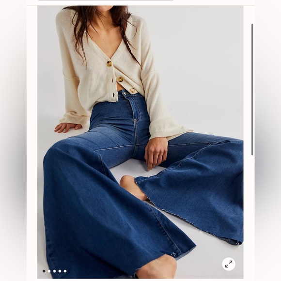 Free People Just Float On Flare Jeans Womens 29 - Picture 12 of 15